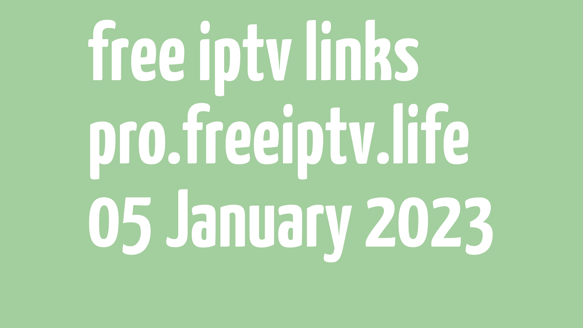 free iptv links 040123